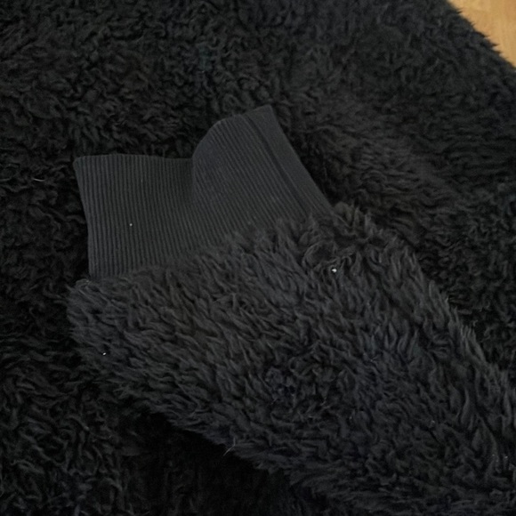 Lululemon scuba oversized half zip hoodie PLUSH FLEECE BLACK - Picture 3 of 9